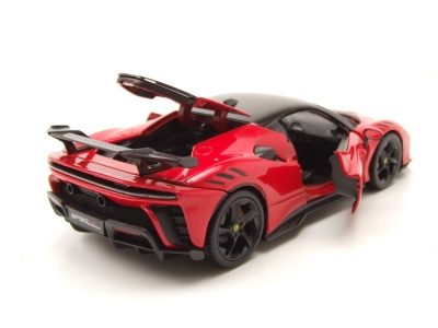 Ferrari SF90 XX Stradale rot Modellauto 1:24 Bburago