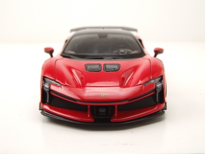 Ferrari SF90 XX Stradale rot Modellauto 1:24 Bburago