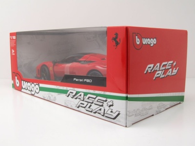 Ferrari F80 2024 rot Modellauto 1:18 Bburago