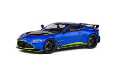 Aston Martin V12 Vantage 2023 blau metallic Modellauto...