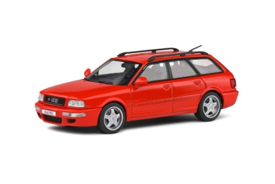 Audi RS2 Avant Kombi 1995 rot Modellauto 1:43 Solido