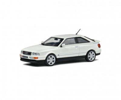 Audi S2 Coupe Turbo 1992 weiß Modellauto 1:43 Solido