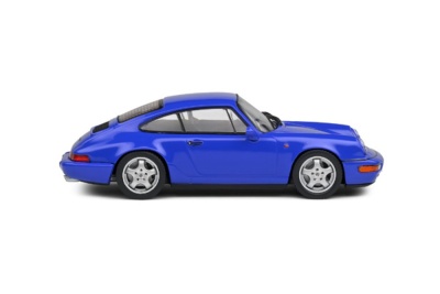 Porsche 911 964 RS 1992 blau Modellauto 1:43 Solido