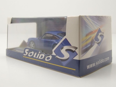 Porsche 911 964 RS 1992 blau Modellauto 1:43 Solido