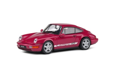 Porsche 911 964 RS 1992 rot Modellauto 1:43 Solido