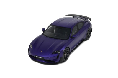 Porsche Taycan Turbo GT 2023 lila metallic Modellauto 1:18 GT Spirit