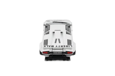 LB-Works Liberty Walk Lamborghini Countach 2023 weiß Modellauto 1:18 GT Spirit