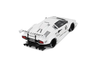 LB-Works Liberty Walk Lamborghini Countach 2023 weiß Modellauto 1:18 GT Spirit