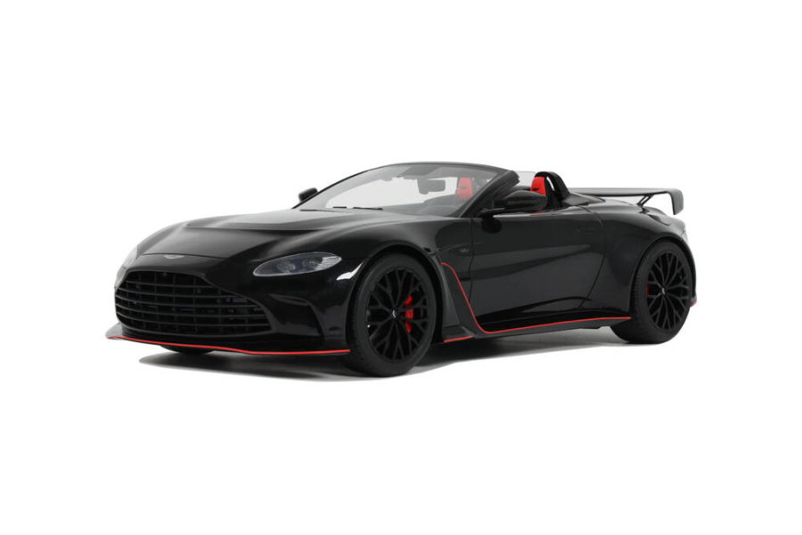 Aston Martin V12 Vantage Roadster 2023 schwarz Modellauto 1:18 GT Spirit