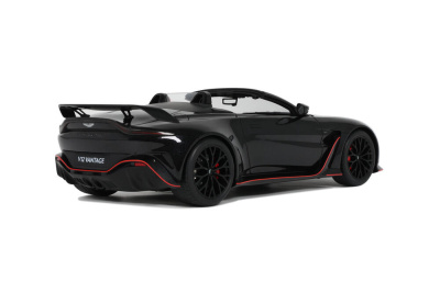 Aston Martin V12 Vantage Roadster 2023 schwarz Modellauto...