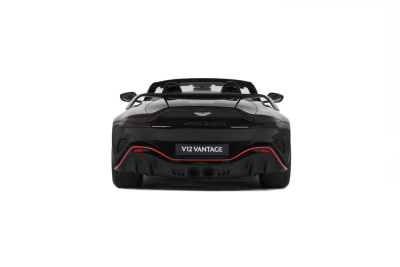Aston Martin V12 Vantage Roadster 2023 schwarz Modellauto 1:18 GT Spirit