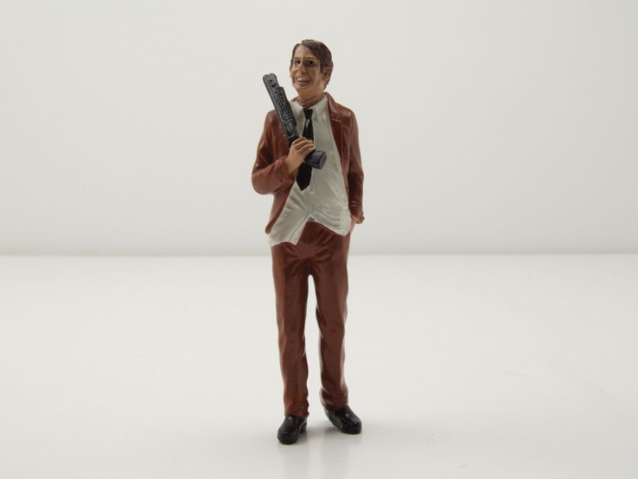 Figur The Robbers 3 Gangster Räuber  für 1:18 Modelle American Diorama