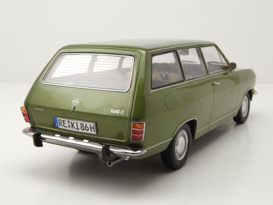 Modellino Auto Opel Kadett B Kiemen-Coupe 1966 Blu Chiaro Scala 1:18 &ndash; Cult Models, Resina
