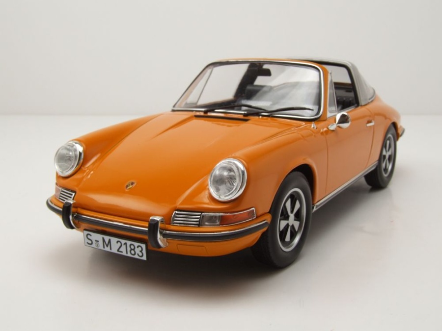 Modellauto Porsche 911 Targa 1970 orange 1:18 Norev bei