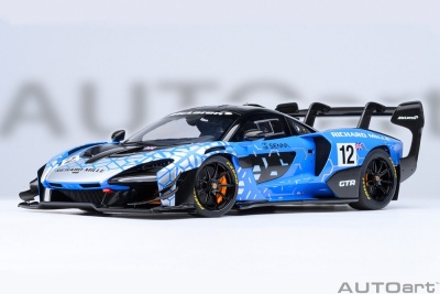 McLaren Senna GTR Presentation #12 blau schwarz...