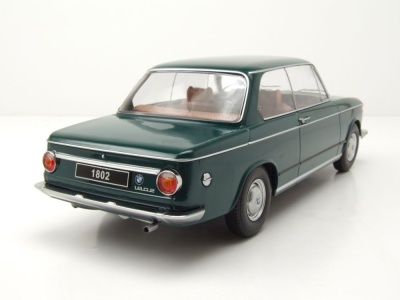 BMW 1802 1.Serie Facelift 1971 dunkelgrün Modellauto...