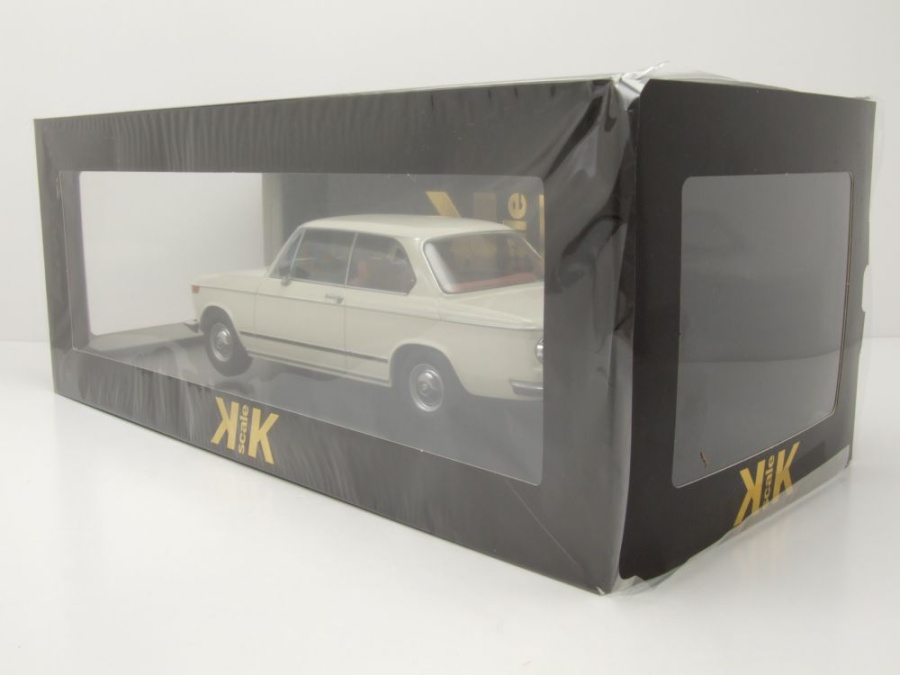 Miniature BMW 1602 Série 1 1971 Beige - KK-Scale 1/18 - Collection Neuve