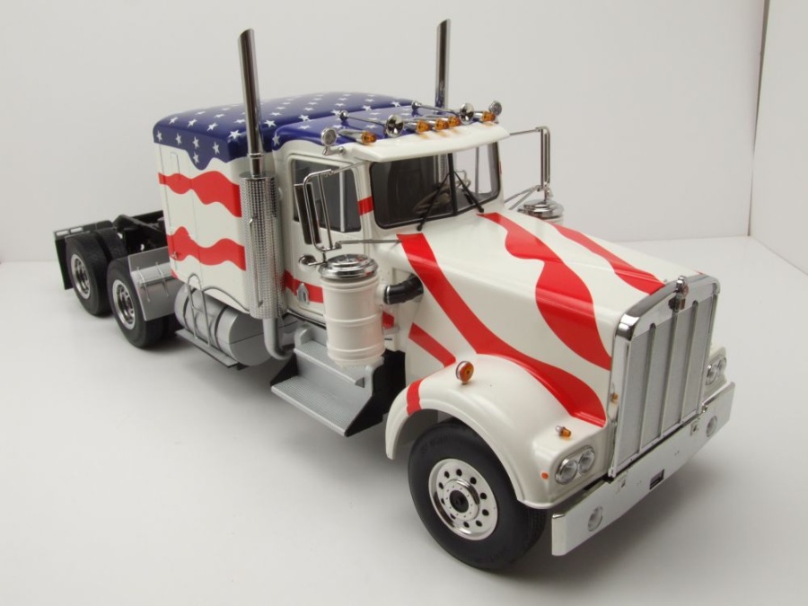 Norev 1/18 Road Kings Kenworth W900 Stars & Stripes – Collection USA Garantie !