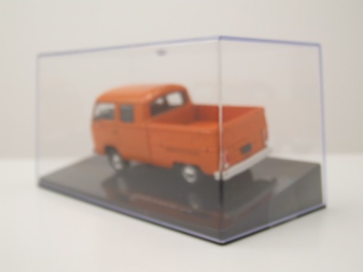 VW T2 DoKa Pritsche 1972 orange Modellauto 1:43 ixo models