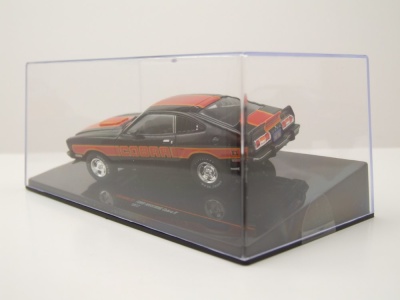 Ford Mustang II Cobra 1977 schwarz rot  Modellauto 1:43 ixo models