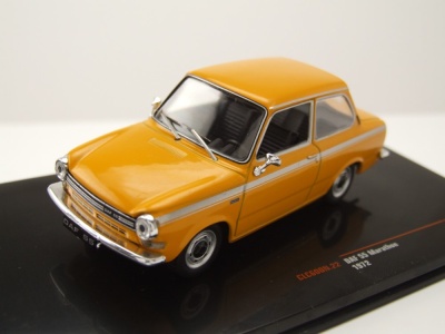 DAF 55 1972 orange Modellauto 1:43 ixo models