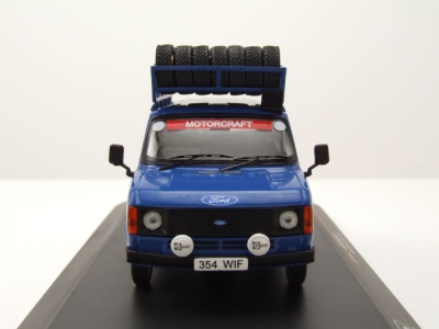 Ford Transit MkI Billy Coleman Rallye Team blau Modellauto 1:43 ixo models
