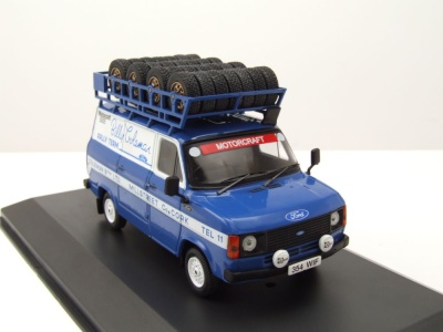 Ford Transit MkI Billy Coleman Rallye Team blau Modellauto 1:43 ixo models