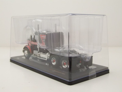 Freightliner FLC 120 64 T Zugmaschine 1977 schwarz rot Modellauto 1:43 ixo models