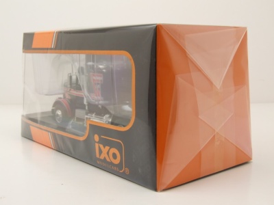 Freightliner FLC 120 64 T Zugmaschine 1977 schwarz rot Modellauto 1:43 ixo models