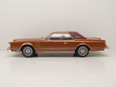 Lincoln Continental Mk V 1978  kupfer Modellauto 1:18 MCG