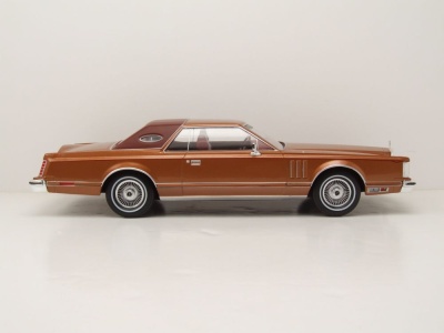 Lincoln Continental Mk V 1978  kupfer Modellauto 1:18 MCG
