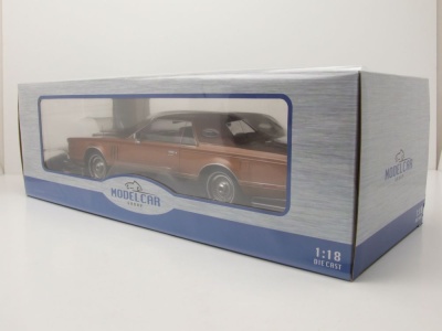 Lincoln Continental Mk V 1978  kupfer Modellauto 1:18 MCG