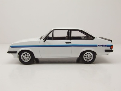 Ford Escort MK II RS 2000 1977 weiß Modellauto 1:18 MCG