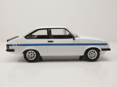 Ford Escort MK II RS 2000 1977 weiß Modellauto 1:18 MCG