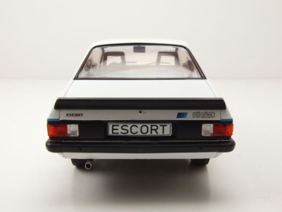 Ford Escort MK II RS 2000 1977 weiß Modellauto 1:18 MCG