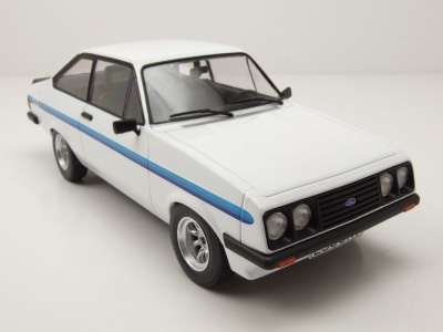 Ford Escort MK II RS 2000 1977 weiß Modellauto 1:18 MCG