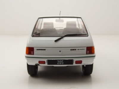 Peugeot 205 1984 weiß Modellauto 1:18 MCG