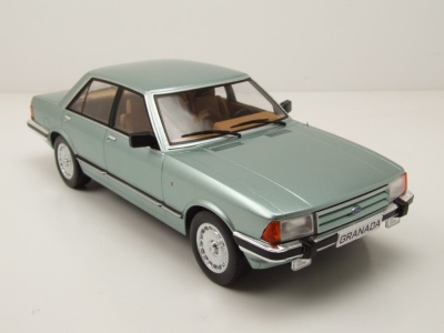 Ford Granada MK II 2.8 Ghia 1982 hellgrün metallic Modellauto 1:18 MCG