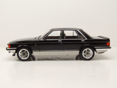 Ford Granada MK II 2.8 Injection 1982 schwarz grau Modellauto 1:18 MCG