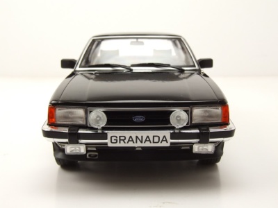 Ford Granada MK II 2.8 Injection 1982 schwarz grau Modellauto 1:18 MCG