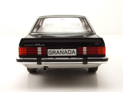 Ford Granada MK II 2.8 Injection 1982 schwarz grau Modellauto 1:18 MCG