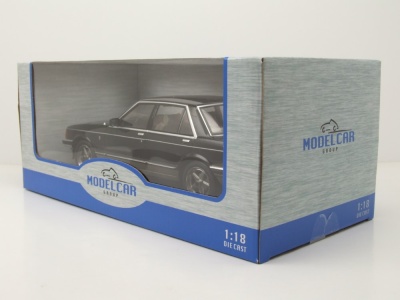 Ford Granada MK II 2.8 Injection 1982 schwarz grau Modellauto 1:18 MCG