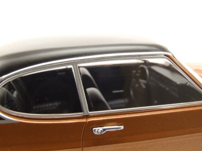 Ford Capri MK I GXL 1973 braun schwarz Modellauto 1:18 MCG