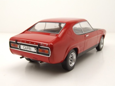 Ford Capri MK I RS 2600 1970 rot schwarz Modellauto 1:18 MCG