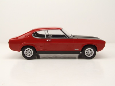 Ford Capri MK I RS 2600 1970 rot schwarz Modellauto 1:18 MCG