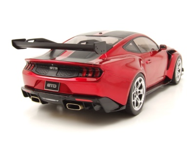 Ford Mustang GTD 2025 dunkelrot metallic Modellauto 1:18 MCG