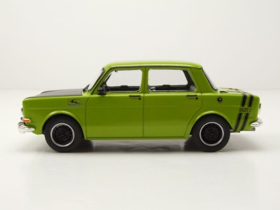 Simca 1000 Rallye 2 hellgrün Modellauto 1:24 Whitebox