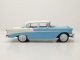 Chevrolet Bel Air 4-Door Hardtop 1956 hellblau weiß Modellauto 1:24 Whitebox