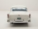 Chevrolet Bel Air 4-Door Hardtop 1956 hellblau weiß Modellauto 1:24 Whitebox
