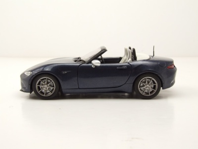 Mazda MX-5 2019 dunkelblau metallic Modellauto 1:24 Whitebox